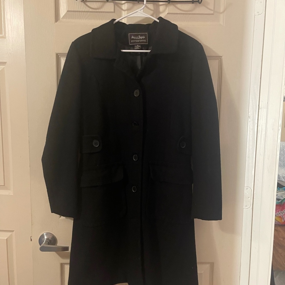 Nice black pea coat